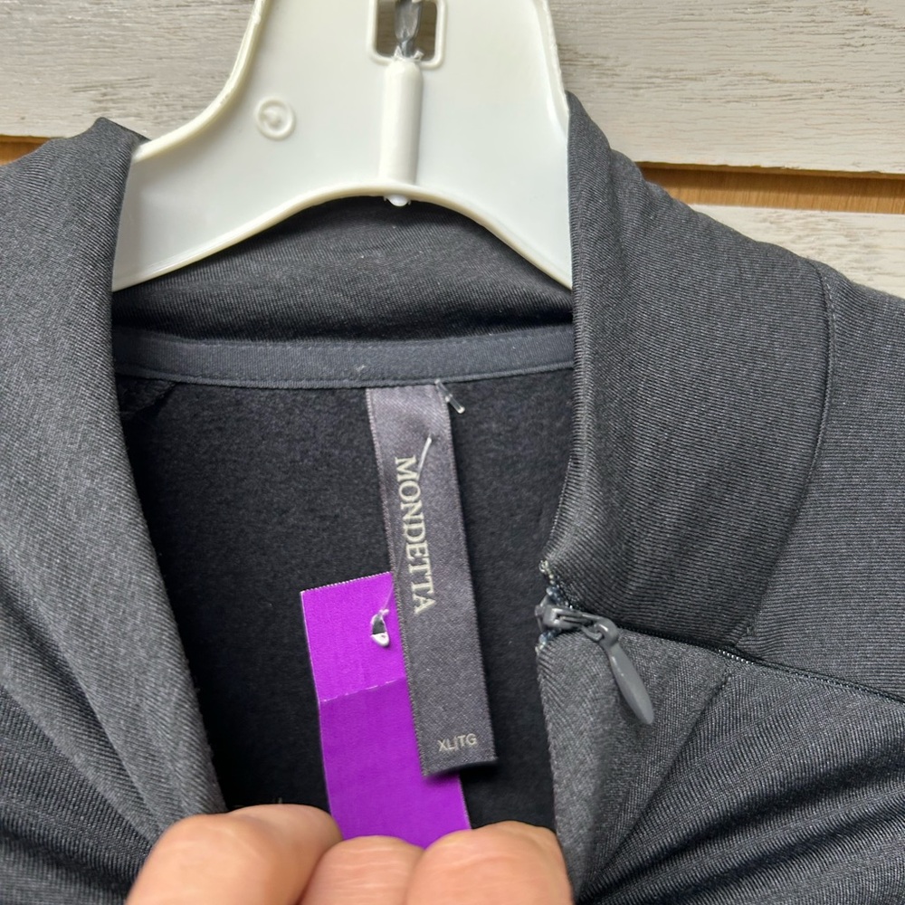 Mondetta Charcoal Zip Pullover - image 2